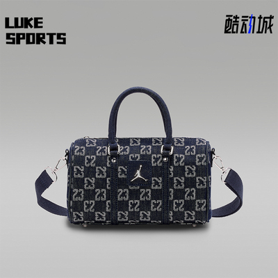 Nike/耐克正品JORDAN男女款运动复古满印迷你斜挎包IZ8440-455