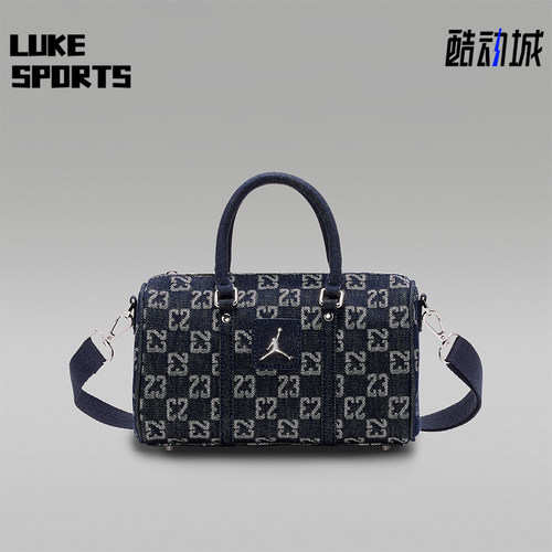 Nike/耐克正品JORDAN男女款运动复古满印迷你斜挎包IZ8440-455