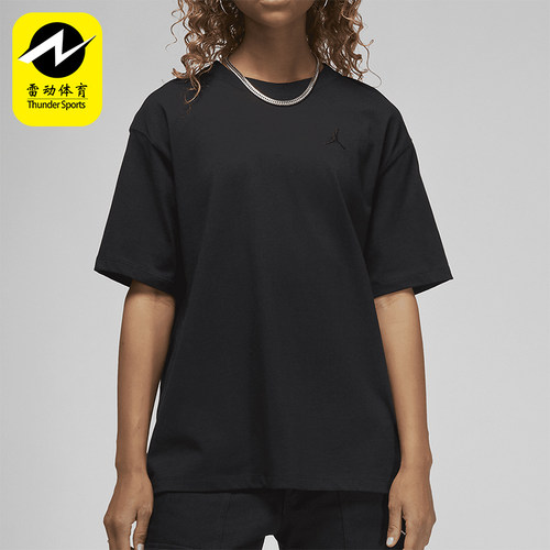 Nike/耐克正品女士徽标宽松运动短袖落肩运动经典袖T恤FN4500-010