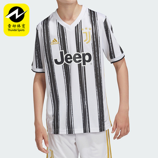 JUVE JSY EI9900 Adidas 大童透气足球运动短袖 阿迪达斯正品