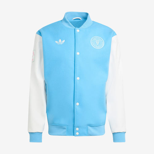Adidas阿迪达斯正品Inter Miami CF Anthem男刺绣长袖夹克JM5160