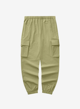 Skechers/斯凯奇正品春秋款男士日常运动休闲梭织长裤L324M085