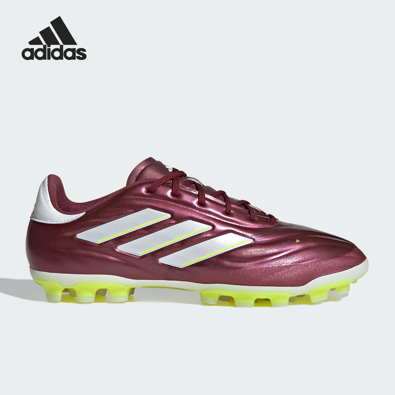 Adidas/阿迪达斯官方正品AG 男女同款低帮比赛训练足球鞋IE7510