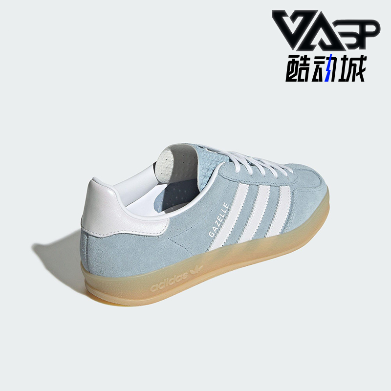 Adidas/阿迪达斯正品三叶草女士系带经典透气轻便低帮板鞋JQ7009