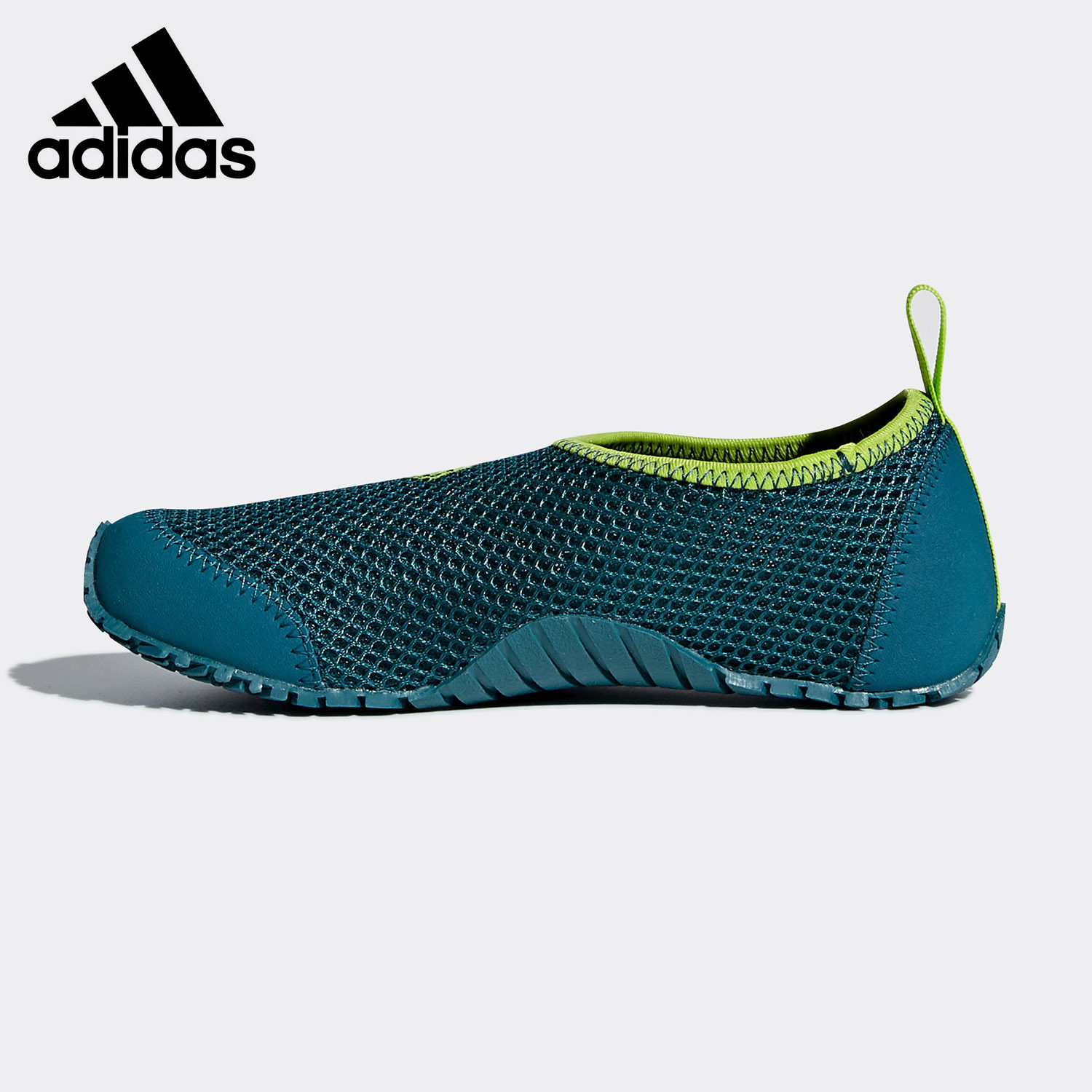 Adidas/阿迪达斯正品新款男童透气一脚蹬网面沙滩凉鞋CM7644
