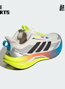 Adidas/阿迪达斯正品LIGHTDART HABU儿童运动缓震回弹跑鞋KJ3965