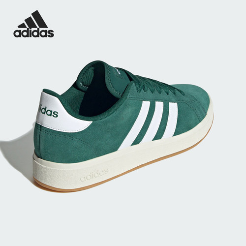 Adidas/阿迪达斯正品Grand Court男女休闲低帮耐磨板鞋IH6187