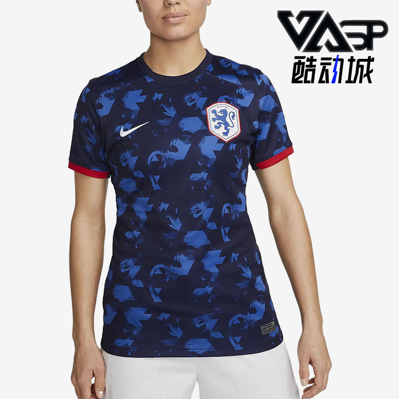 Nike/耐克正品夏季女士透气运动休闲经典足球服短袖T恤DR3994-498