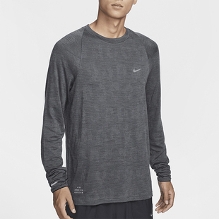 Nike/耐克正品Therma-FIT ADV男士圆领跑步上衣FZ1126-010