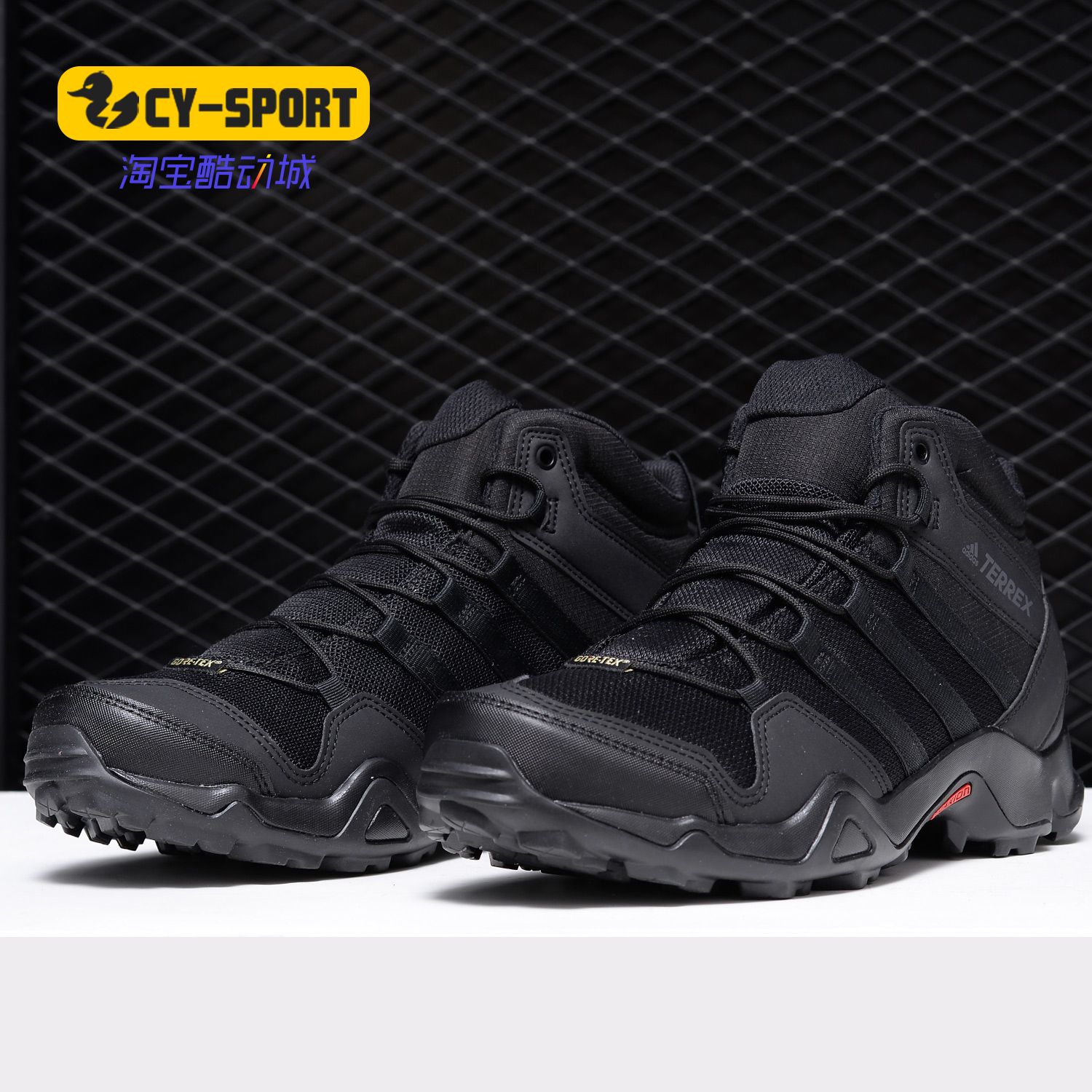 Adidas/阿迪达斯正品 TERREX AX2R MID GTX 男子休闲户外鞋CM7697