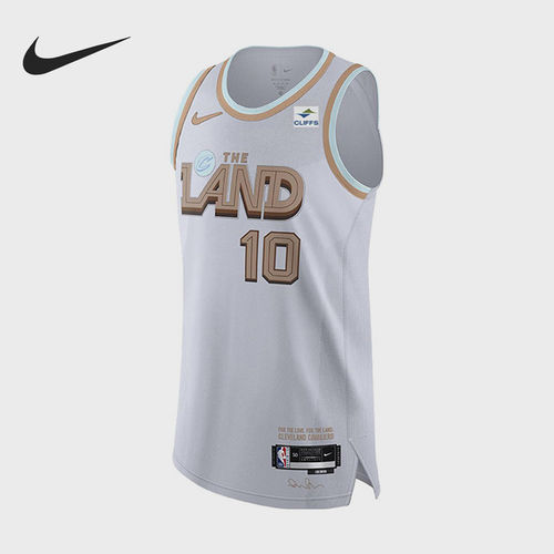 Nike耐克正品城市版男款球员版篮球圆领无袖印花球衣DQ0190-100