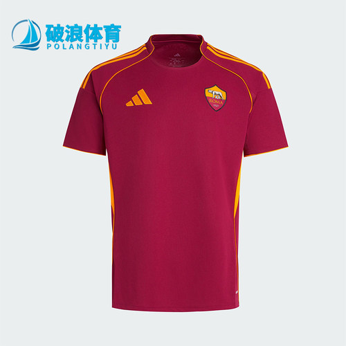 阿迪达斯吸湿透气训练服短袖T恤