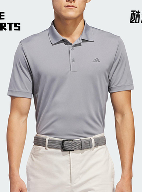 Adidas/阿迪达斯正品夏季男士透气翻领针织运动短袖POLO衫IU4448