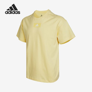 Adidas T恤HK2854 阿迪达斯运动休闲男子透气圆领短袖