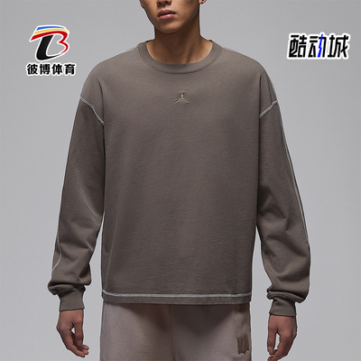 Nike/耐克正品Jordan Flight男士运动圆领厚实长袖T恤IF1830-040