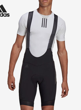 Adidas/阿迪达斯正品THE ADIV BIB M 男子骑行背带短裤H51171