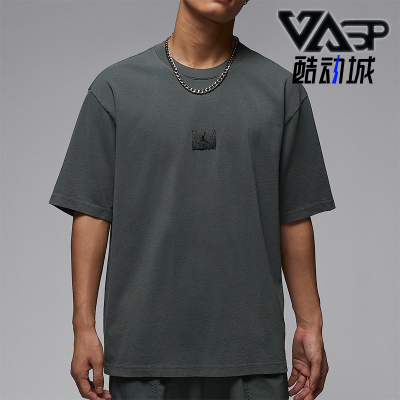 Nike/耐克正品JORDAN男士运动宽松休闲针织透气短袖HQ8939-068