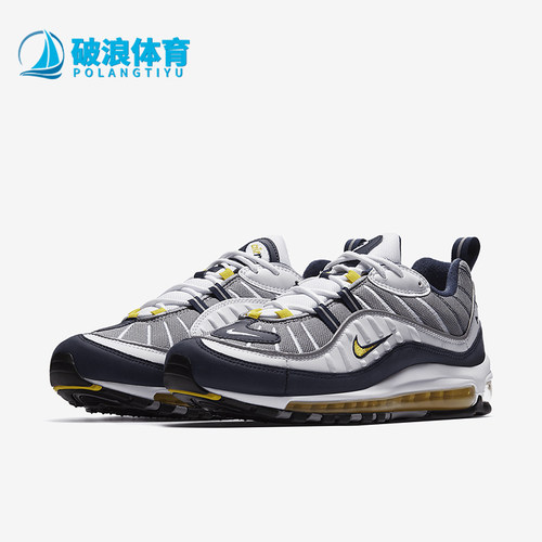 Nike/耐克正品Air Max 98男士气垫缓震耐磨跑步鞋640744-105