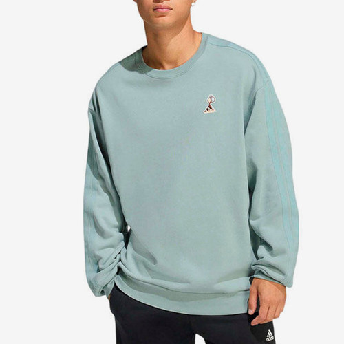 Adidas/阿迪达斯正品春秋款男士圆领日常经典休闲套头卫衣JZ5067