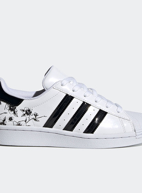 Adidas/阿迪达斯正品三叶草SUPERSTAR J大童贝壳头板鞋FW0779
