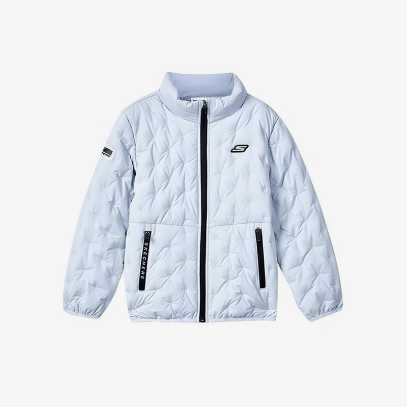 斯凯奇正品男童运动羽绒服