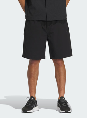 Adidas/阿迪达斯正品夏季新款男士休闲宽松运动五分裤IM9008