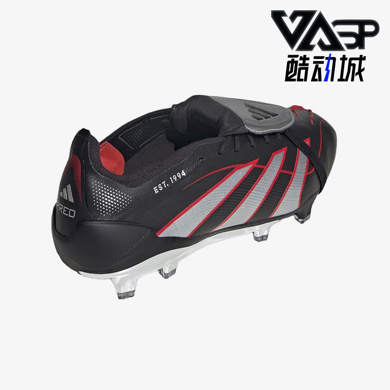 Adidas/阿迪达斯正品 新款黑红色足球比赛贴合足球鞋JS0563