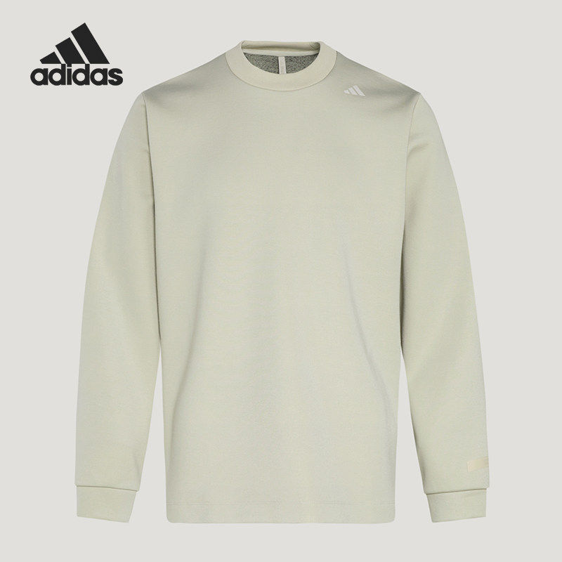 Adidas/阿迪达斯官方正品春秋男士透湿保暖长袖套头卫衣KG0803