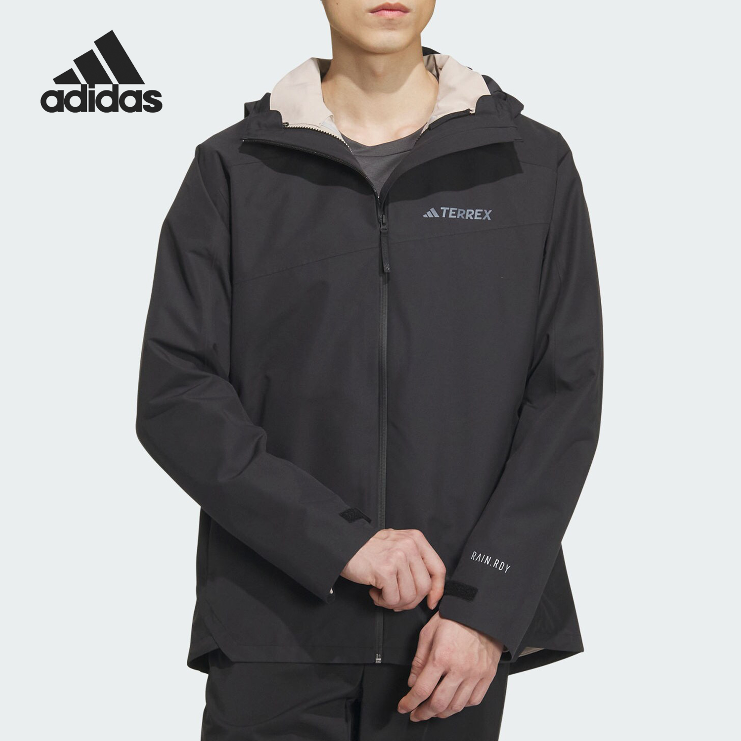 Adidas/阿迪达斯正品三合一运动男士软壳内胆冲锋衣IL8974