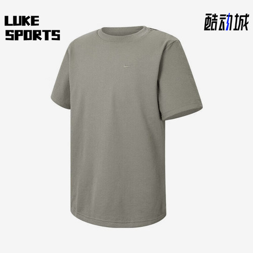 Nike/耐克正品2025夏季款男士休闲针织经典宽松短袖HJ4044-320