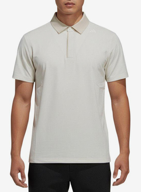 Adidas/阿迪达斯正品WUZONGTAN新款男米白色短袖Polo衫KW4762
