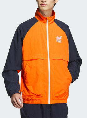 Adidas/阿迪达斯正品 M LOGO JKT男士运动休闲夹克外套JI6858