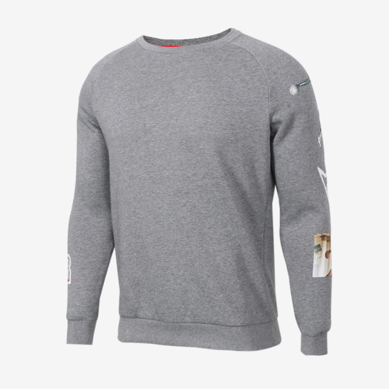 耐克秋新款男子运动圆领长袖卫衣