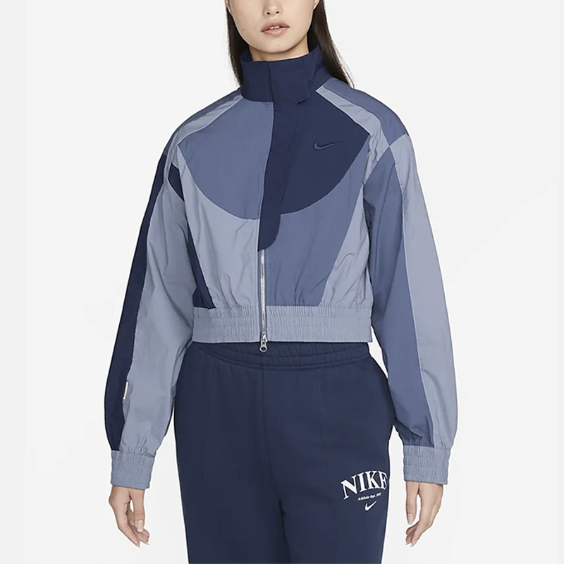 Nike/耐克正品春季女子户外跑步运动短款夹克外套DV8308-410