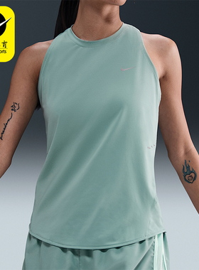 Nike/耐克正品Swift Dri-FIT女士透气轻盈跑步运动背心HQ0621-017