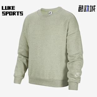 343 2025大童针织LOGO印花运动圆领休闲卫衣FN7274 Nike 耐克正品