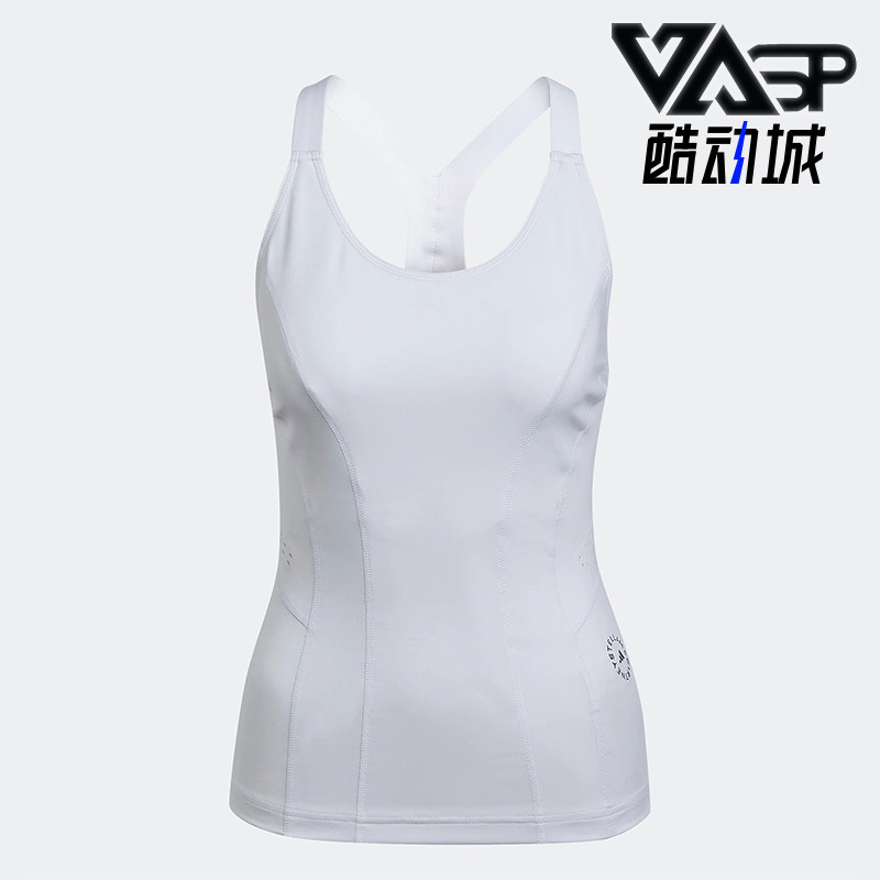阿迪达斯女士健身瑜伽运动背心