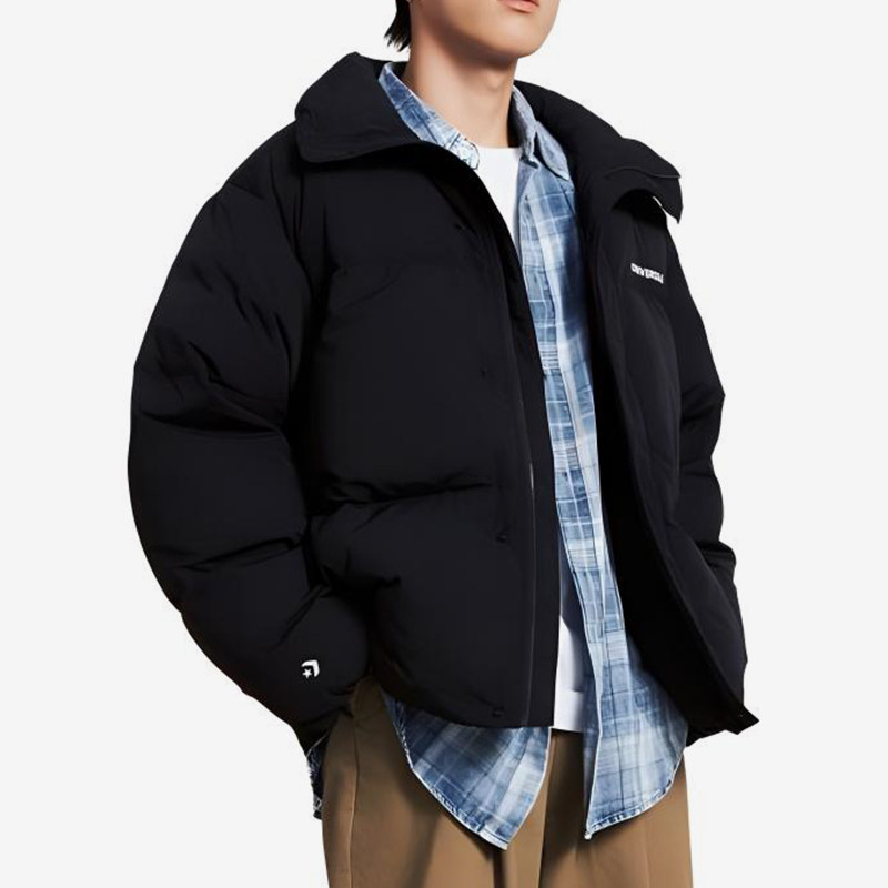 Converse/匡威正品冬季新款男子经典复古立领羽绒服10026918-A03