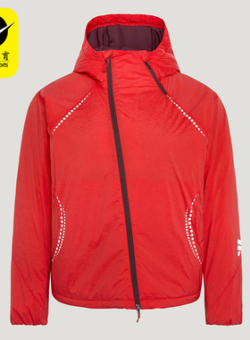 Adidas/阿迪达斯正品2025冬季款女士日常连帽梭织保暖棉服KV4863