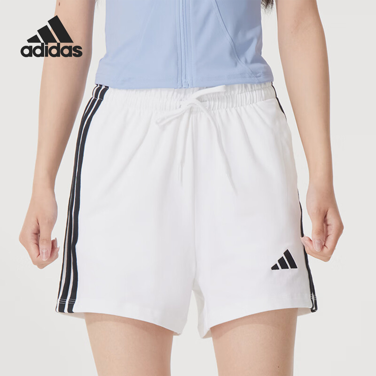 Adidas/阿迪达斯正品W 3S SJ SHO女士跑步健身训练短裤JD0910,运动服/休闲服装,运动中长裤／短裤,淘宝优惠券,粉丝福利购,淘宝优惠卷