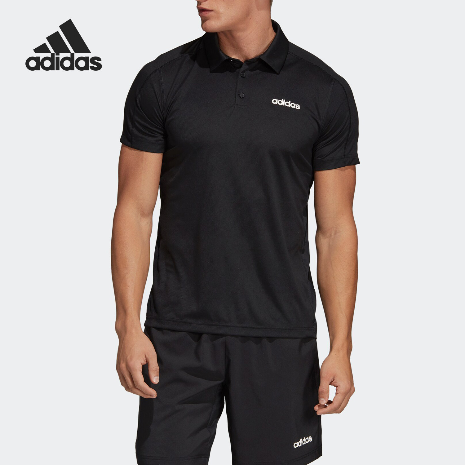 Adidas/阿迪达斯官方正品男子休闲透气训练运动短袖POLO衫DU1251,运动服/休闲服装,运动POLO衫,淘宝优惠券,粉丝福利购,淘宝优惠卷