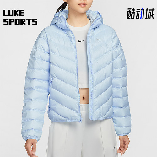 Nike/耐克正品冬季女士运动经典简约轻盈休闲羽绒服HV5106-441