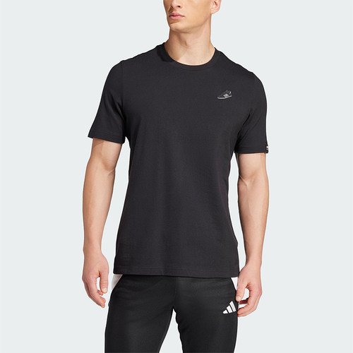 Adidas/阿迪达斯正品Copa男士运动经典针织透气圆领短袖JJ1421