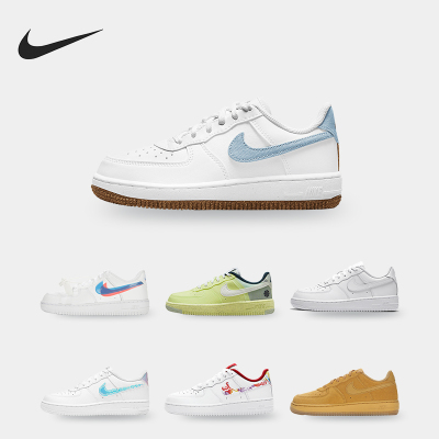 Nike/耐克正品 Air Force 1（GS）大童女子休闲板鞋CJ7160