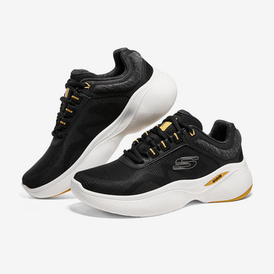 Skechers/斯凯奇正品2023年款厚底男子休闲熊猫老爹鞋232606