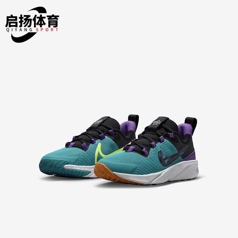 耐克儿童时尚运动透气跑步鞋