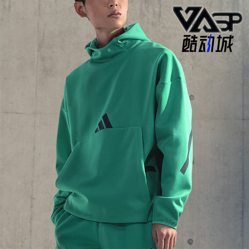阿迪达斯男士宽松户外卫衣
