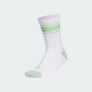 Adidas/阿迪达斯正品新款情侣款条纹中筒运动袜一双装JF6571