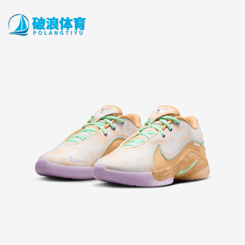 Nike/耐克正品LeBron XXII儿童时尚拼接缓震篮球鞋HV8615-200