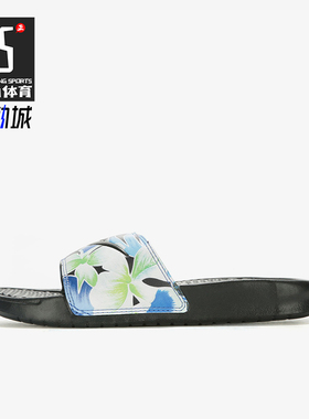 Nike/耐克正品Benassi女士潮流轻便防滑运动一字拖鞋618919-029